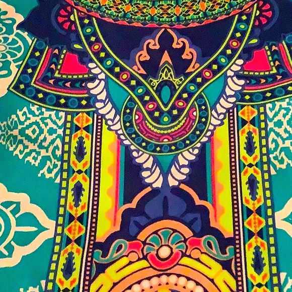 Flying Tomato Boho Multi colored sleeveless dress - Picture 7 of 15